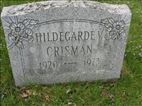 Crisman, Hildegarde V.